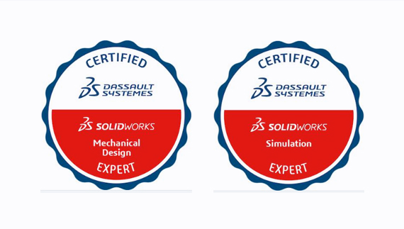 SolidWorks Certified Mechanical Design and Simulation Experts